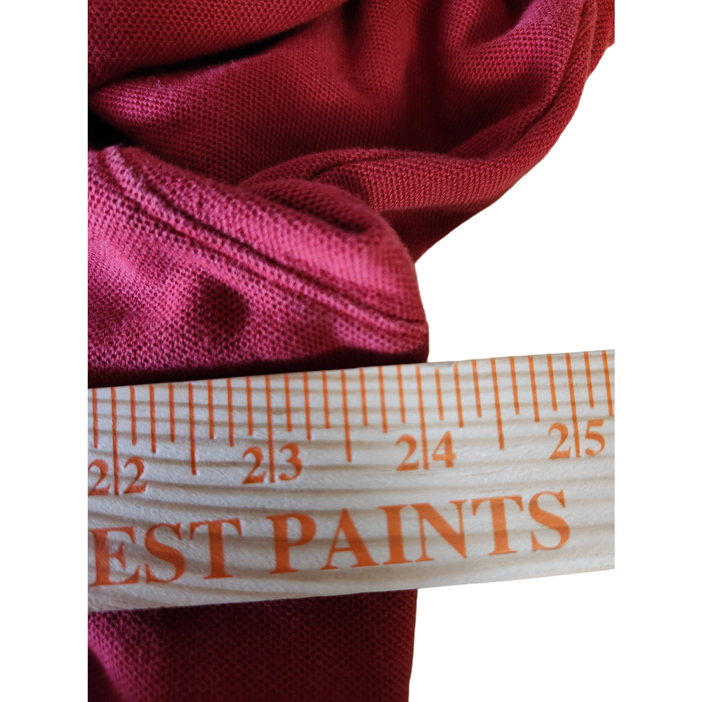 Patagonia Polo Shirt Large Burnt Orange Organic Cotton Short Sleeve - Picture 3 of 6